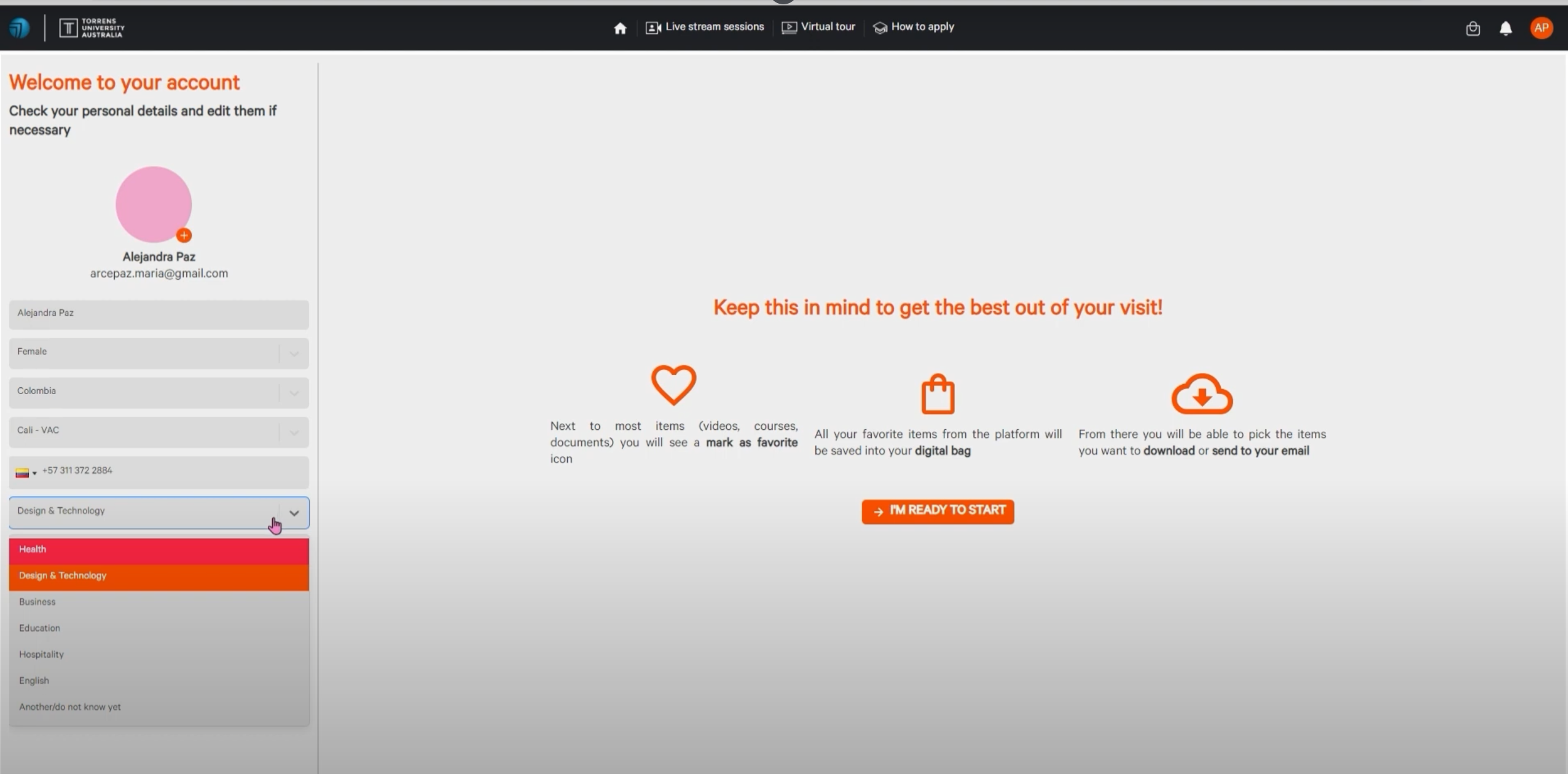 Plataforma de Streaming Universitario